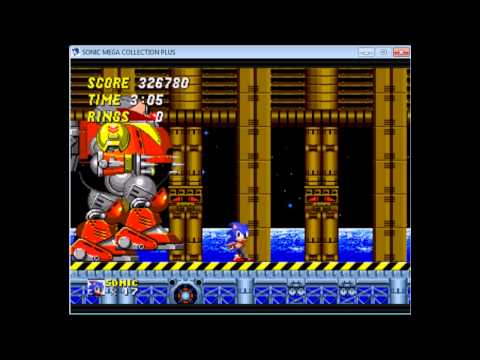 Sonic Mega Collection [PC] : Sonic The Hedgehog 2 [Sega Genesis] Walkthrough – Death Egg Zone