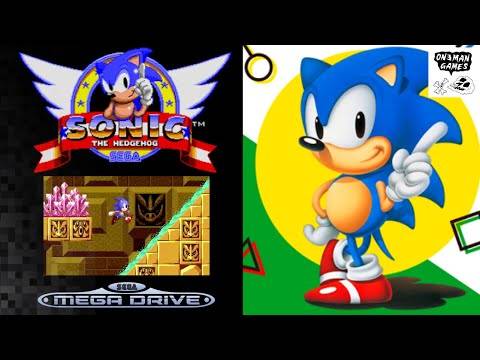 [Sonic The Hedgehog] Sega Mega Drive – Longplay/Walkthrough 100% Complete – on3mangames