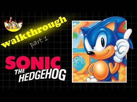 SONIC the hedgehog walkthrough (part 1) …  بازی خاطره انگیز و زیبای سونیک