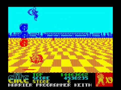 Space Harrier Walkthrough, ZX Spectrum