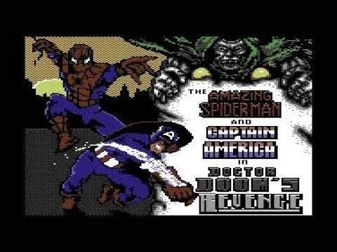 Spider-Man and Captain America in Dr. Doom's Revenge (C64) [Full Walkthrough]