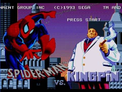 Spider-man vs The Kingpin Sega Genesis (MegaDrive) Nightmare Walkthrough