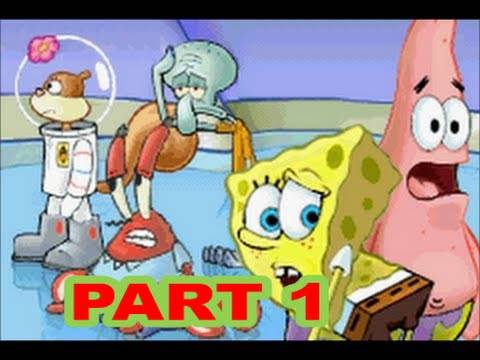 SpongeBob's Atlantis SquarePantis GBA Walkthrough Part 1 With Commentary