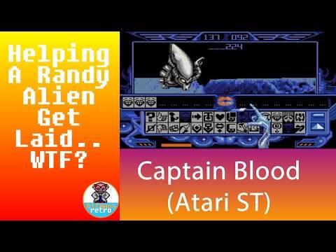 STF Challenge 003: Randy Alien Looking For Love – Captain Blood (Atari ST via MiSTer FPGA)
