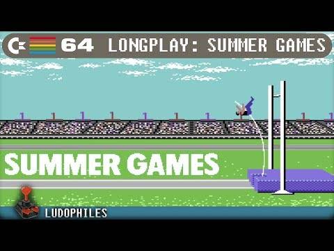 Summer Games – C64 Longplay / Playthrough / Walkthrough (no commentary) 4K 60FPS ;)