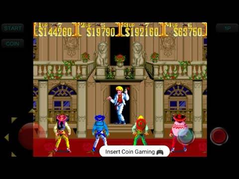 Sunset Riders – Playthrough Longplay 4-Players 1 Controller (Arcade)