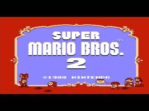 SUPER MARIO BROS 2 (NES) Full Game Walkthrough – No Commentary (#SuperMarioBros Full Game)