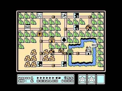 Super Mario Bros. 3 – NES Walkthrough – Part 1