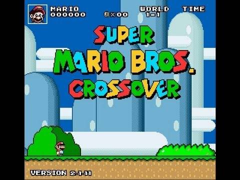 Super Mario Bros. Crossover 2.1 -Bill Rizer(Contra) Walkthrough(Survival,no-hit,no-death,warps)