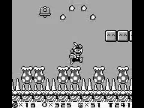 Super Mario Land 2 : 6 Golden coins walkthrough ( game boy 1992 )