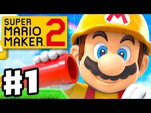 Super Mario Maker 2 – Gameplay Walkthrough Part 1 – Story Mode and Course World! (Nintendo Switch)