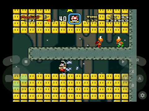 Super Mario World: Secret 2/ Star world: Saving red and blue Yoshis! SNES Walkthrough!