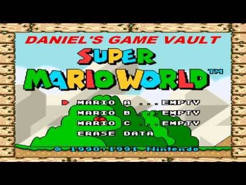 Super Mario World SNES Walkthrough – Map 1 (Yoshi's Island, Iggy's castle, Yellow Switch Palace)