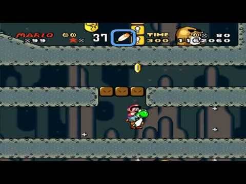 Super Mario World SNES Walkthrough – Map 7 (Larry's castle, Bowser's castle, ending)