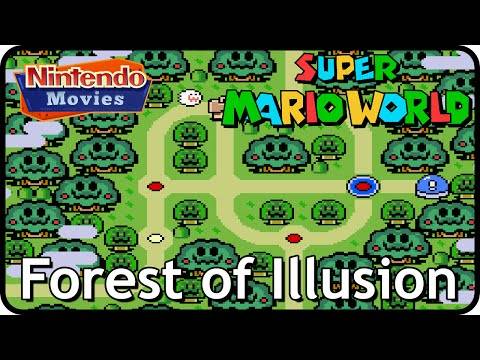 Super Mario World – World 5: Forest of Illusion (Multiplayer Walkthrough,  All Exits)