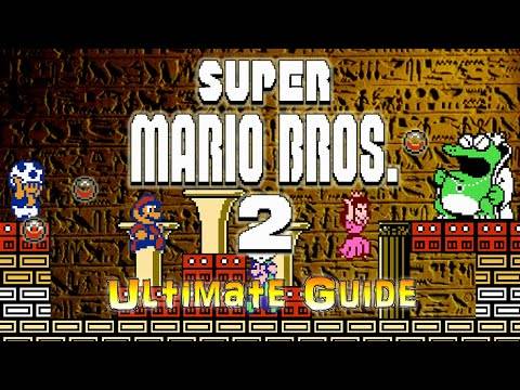 #SuperMarioBros2 #Mario2 #SuperMarioUSA Super Mario Bros. 2 – NES – Ultimate Guide : ALL LEVELS!