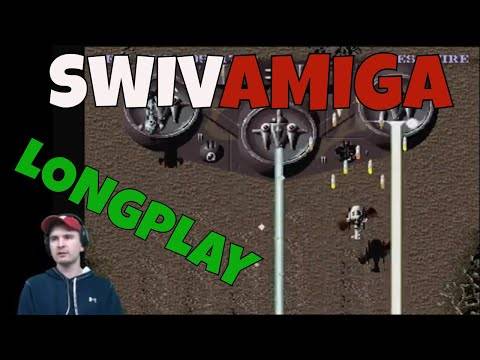 Swiv – Amiga Longplay – No Cheats – Walkthrough / Playthrough – Game