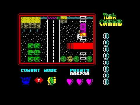 Tank Command – ZX Spectrum Walkthrough