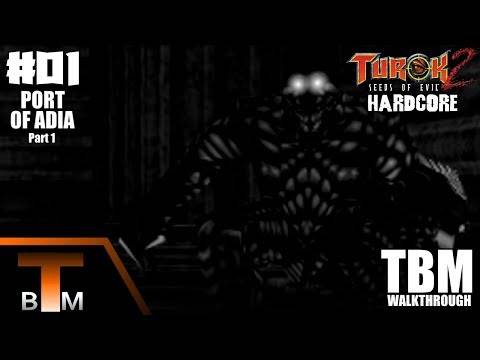 TBM Walkthrough – Turok 2 Amiga Music Swap – #1 Port of Adia Pt.1 (HARDCORE)