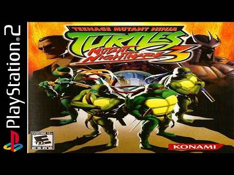 Teenage Mutant Ninja Turtles 3: Mutant Nightmare 100% – Full Game Walkthrough / Longplay (PS2)