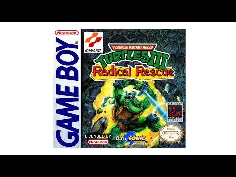 Teenage Mutant Ninja Turtles 3: Radical Rescue (Game Boy) Full Walkthrough