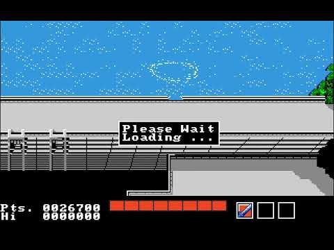 Teenage Mutant Ninja Turtles Amiga 500 Gameplay and Walkthrough