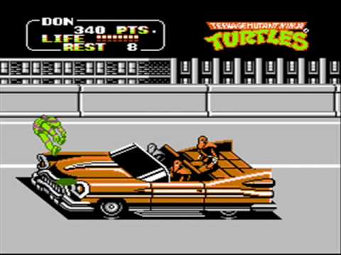 Teenage Mutant Ninja Turtles II – The Arcade Game for NES Video Walkthrough Part 4