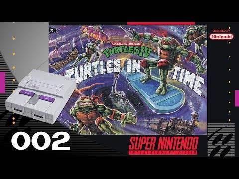 Teenage Mutant Ninja Turtles IV: Turtles in Time [002] SNES Longplay/Walkthrough (FULL GAME)