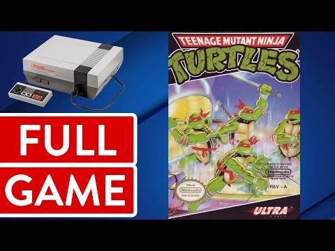 Teenage Mutant Ninja Turtles (TMNT) NES FULL GAME Longplay Gameplay Walkthrough Playthrough VGL