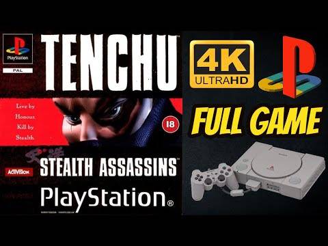 Tenchu: Stealth Assassins | Ultra HD 4K/60fps🔴 | PS1 | Full Movie Gameplay Walkthrough Longplay