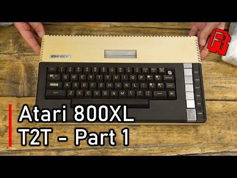 The Atari 800XL / Part 1 – Trash to Treasure – Computer History & Restorations
