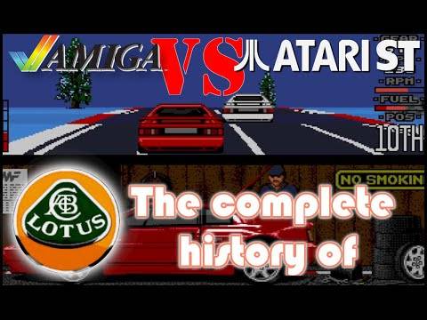 The complete history of Lotus Esprit Turbo Challenge – New Atari STe VS Amiga version analysed