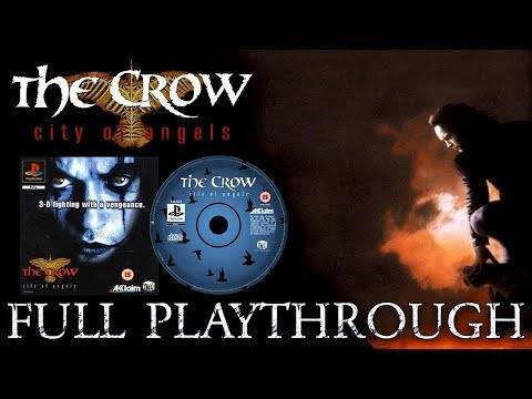 The Crow: City of Angels (PS1) Full Playthrough | Walkthrough | Gameplay w/commentary