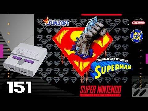 The Death and Return of Superman SNES FULL GAME Longplay Gameplay Walkthrough Playthrough VGL