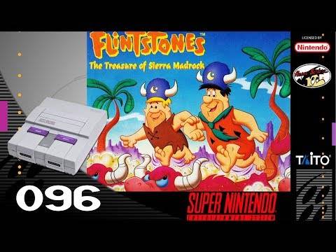 The Flintstones: The Treasure of Sierra Madrock [096] SNES Longplay/Walkthrough (FULL GAME)