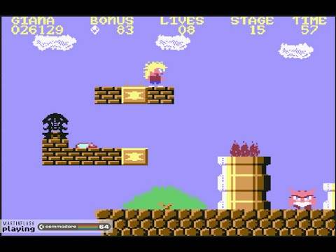 The Great Giana Sisters – Commodore 64 full game
