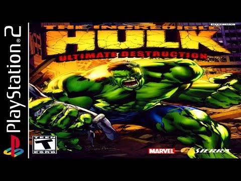 The Incredible Hulk: Ultimate Destruction – Story 100% – Full Game Walkthrough / Longplay (PS2)