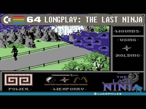 The Last Ninja – C64 Longplay / Full Playthrough / Walkthrough (no commentary) #retrogaming