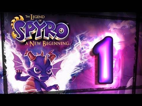The Legend of Spyro: A New Beginning Walkthrough Part 1 (PS2, Gamecube, XBOX) Swamp