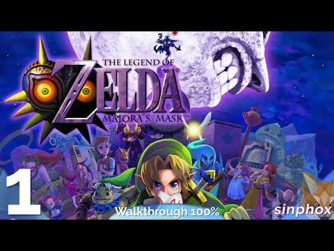 The Legend of Zelda: Majora's Mask (JP N64) Walkthrough 100% | Parte 1 (Comentado)
