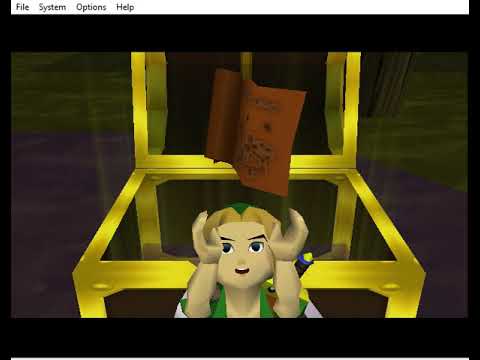 The Legend of Zelda: Majora's Mask (Texture Pack) N64 Walkthrough 05 Woodfall Temple %100