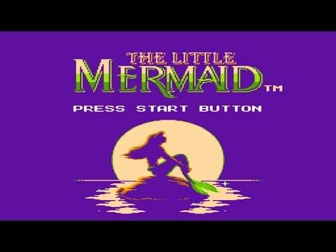 The Little Mermaid. NES [No Death Walkthrough / Прохождение без смертей]