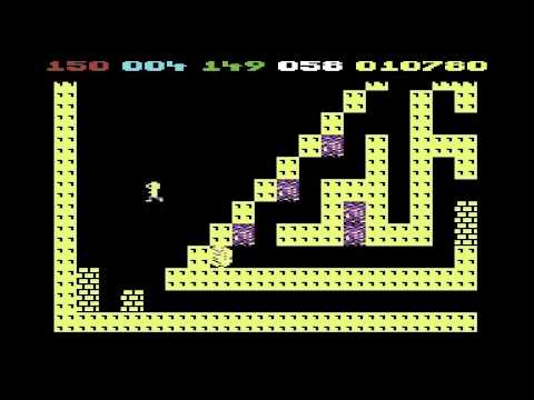 The Lost Caves 4 (C64) Walkthrough by Moon – Caves S-T (Teil 6/7)  (Boulder Dash)