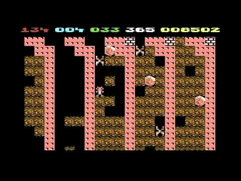 The Lost Caves 5 (C64) Walkthrough by Moon – KOMPLETT mit allen Caves (Boulder Dash)