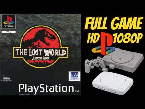 The Lost World: Jurassic Park 100% ALL DNA COLLECTED Walkthrough/Longplay (PS1) NO COMMENTARY