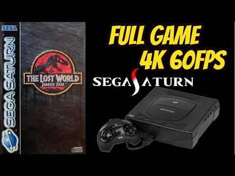 The Lost World: Jurassic Park | Ultra HD 4K/60fps🔴 | SEGA SATURN | Full Movie Walkthrough Longplay