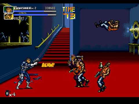 The Punisher Sega Genesis Longplay