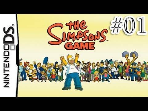 The Simpsons Game [Nintendo DS] – Walkthrough | Part #1 [Full HD]