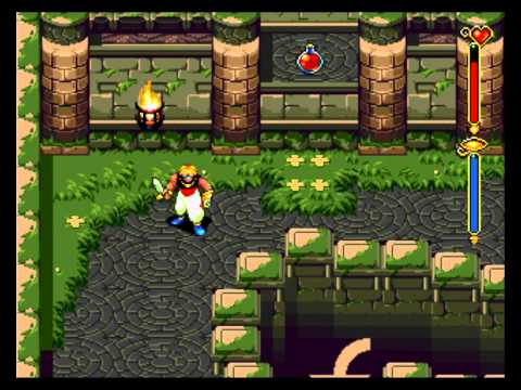 The Story of Thor (RUS) SEGA Прохождение / Walkthrough part 1