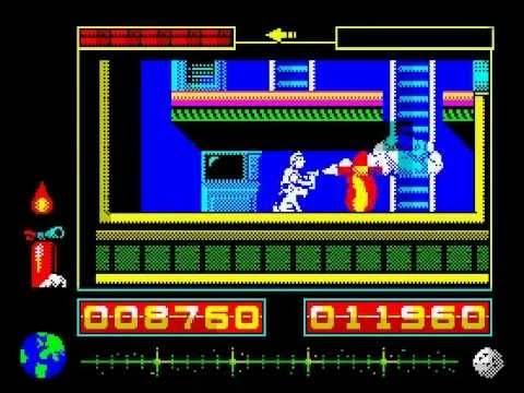 Tintin on the Moon Walkthrough, ZX Spectrum